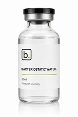 Bacteriostatic mixing water, 10ml multi-use vial with 0.9% benzyl alcohol, for reconstituting research peptides