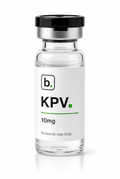 KPV peptide vial, 10mg / 5ml research-grade lyophilised powder, made and tested in the UK