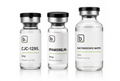 Growth Axis Stack: CJC-1295 and Ipamorelin vials with bacteriostatic mixing water